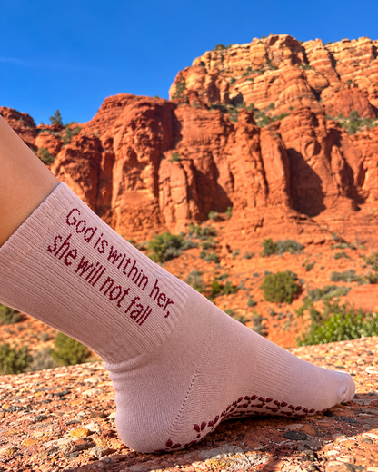 God Is Within Her™ Affirmation Socks